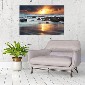 Tablou - Marea scăldată de soare (90x60 cm)