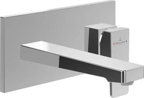 Baterie lavoar incastrata Villeroy&Boch Architectura Square crom lucios fara corp ingropat