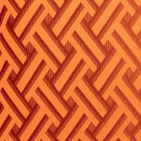 Perna decorativa design LUX Doris L orange, 60x60cm