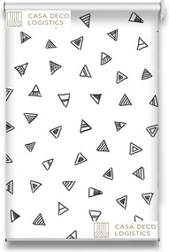 Roletă textilă Urban 4005 cu model triunghiuri minimal