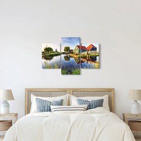Tablou cu mori din Olanda (90x60 cm)