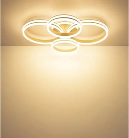 Globo 67260-90SA - Plafonier LED dimabil RUBIO LED/92W/230V 3000K 68x84,5 cm