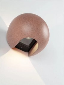 Aplica LED ambientala exterior IP65 SIMENTI Red Sandstone