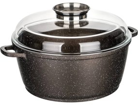 Banquet Casserole cu capac aromat Premium DarkBrown 6,5 l