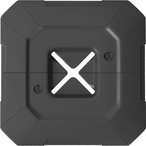 Outsunny Set 2 Greutăți pentru Baza Umbrelei, Bază pentru Umbrelă din HDPE, Reumplibilă cu 80 kg Apă sau 105 kg Amestec Nisip și Apă, 101x101x12 cm, Negru | Aosom Romania