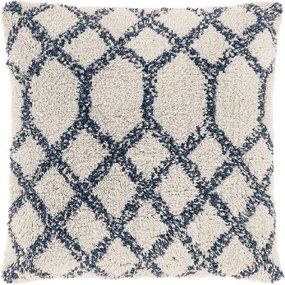 Perna decorativa MELANIE 45x45 cm, albastra