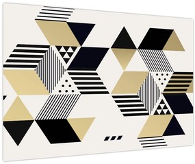 Tablou - Forme geometrice N⁰1 (90x60 cm)
