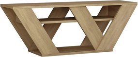 Comoda TV PIPRALLA, stejar, PAL melaminat, 110x30x40 cm