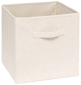 Recipient textil pentru depozitare TIDY, cu mânere, 31 x 31 x 31 cm