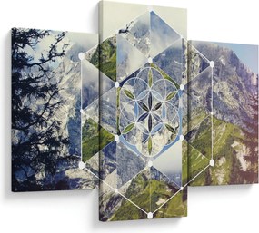 Tablou - Model geometric (90x60 cm)