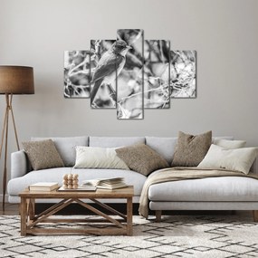 Tablou - Bluebird în timpul iernii (150x105 cm)