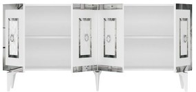 Dulap Karya White and Silver