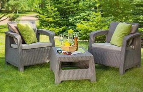 Set de grădină Keter Corfu WEEKEND cappuccino