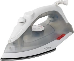 Fier de calcat Floria ZLN2878 Gri,1600W, talpa ceramica, temperatura reglabila