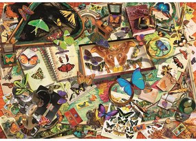 Fluture Collector Puzzle compact Clementoni de 500 piese