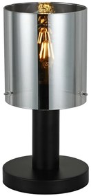 Lampă de masă SARDO 1xE27/40W/230V negru ITALUX TB-5581-1-BK+SG
