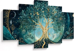 Tablou – Arborele vieții în univers (150x105 cm)