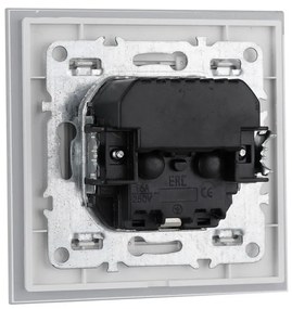 Priza Rama Sticla Elit'S, 2 X Slot Usb,Protectie Ip20,SF8810FKW,Alb