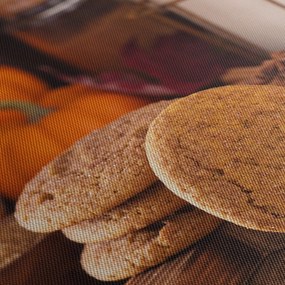 Tablou - Biscuiți de toamnă (70x50 cm)