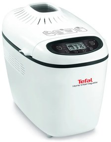 Home Bread Baguette Tefal PF610138, 1600 W, 750/1000/1500 g, 2 amestecătoare, 16 programe, alb
