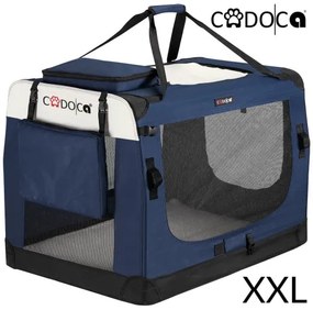 Deuba Geanta portabila pentru caini 90x60x66cm - albastra