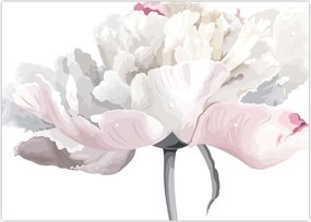 Tablou - Floare de trandafir (70x50 cm)