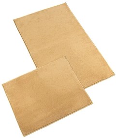 Bellatex Set covorașe de baie fără decupajBANYGOLD maro, 60 x 100, 60 x 50 cm
