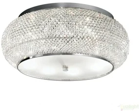 Plafonier modern diametru 55cm, Pasha PL10 Cromo 100746