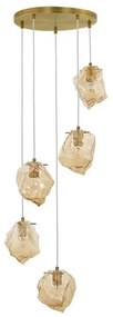 Lustra cu 5 Pendule design decorativ modern ODELLE