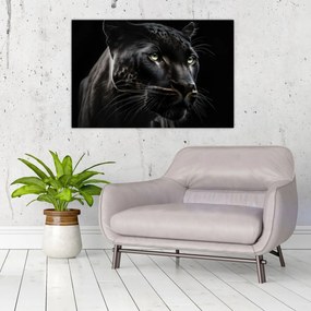 Tablou - Pantera Neagră (90x60 cm)