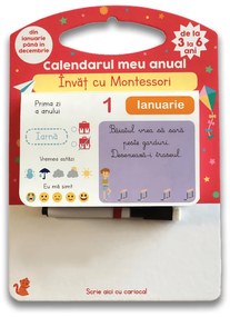 CALENDARUL MEU ANUAL - INVAT CU MONTESSORI - DE LA 3 LA 6 ANI - DPH (978-606-683-946-4)