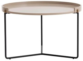 Masă pliantă Mandy Beige, 2 buc