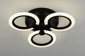Lustra LED Cu Telecomanda, Elit's Esn K65-3r,48w