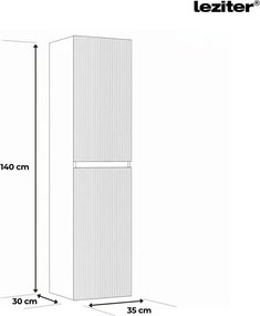 Dulap suspendat Trent verde