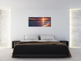 Tablou cu apus de soare (120x50 cm)