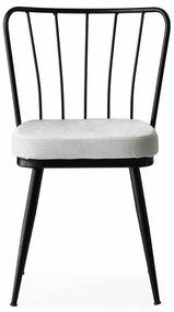 Set de scaune de sufragerie Yildiz White, 4 buc., 4 buc