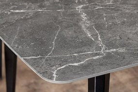 Masa dining design modern Milano antracit 160x85cm