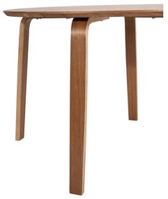 Masă dining cu aspect de stejar ø 110 cm Lana - Bonami Essentials