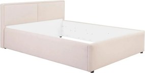 Cadru pat NEDIN 140x200, stofa clasica bej - Maya 03
