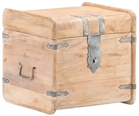 vidaXL Cufăr, 40x40x40 cm, lemn masiv de acacia