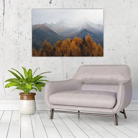 Tablou - Crestele munților (90x60 cm)