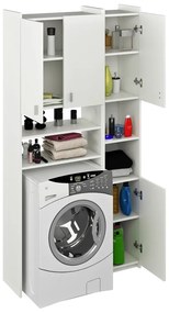 Dulap deasupra mașinii de spălat MIRALI, alb