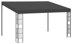 vidaXL Pavilion de perete, antracit, 3 x 4 m, material textil