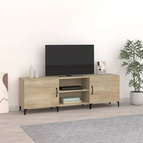 Comoda TV, stejar sonoma, 150x30x50 cm, lemn compozit 1, Stejar sonoma