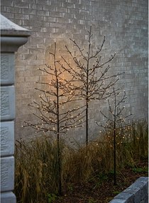 Decorațiune luminoasă maro închis ø 40 cm pentru exterior Noah – Sirius