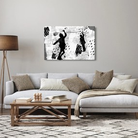 Tablou - Artă stradală - zarvă (90x60 cm)