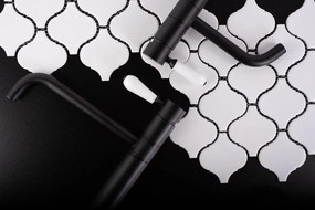 Baterie pentru lavoar Rea Serra BLACK negru mat