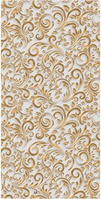 Tapet - ornamente 3D, alb