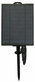 Lanț LED solar 15xLED/0,2W/3,7V 15 m 3000K IP44