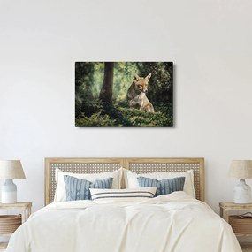 Tablou cu vulpe (90x60 cm)